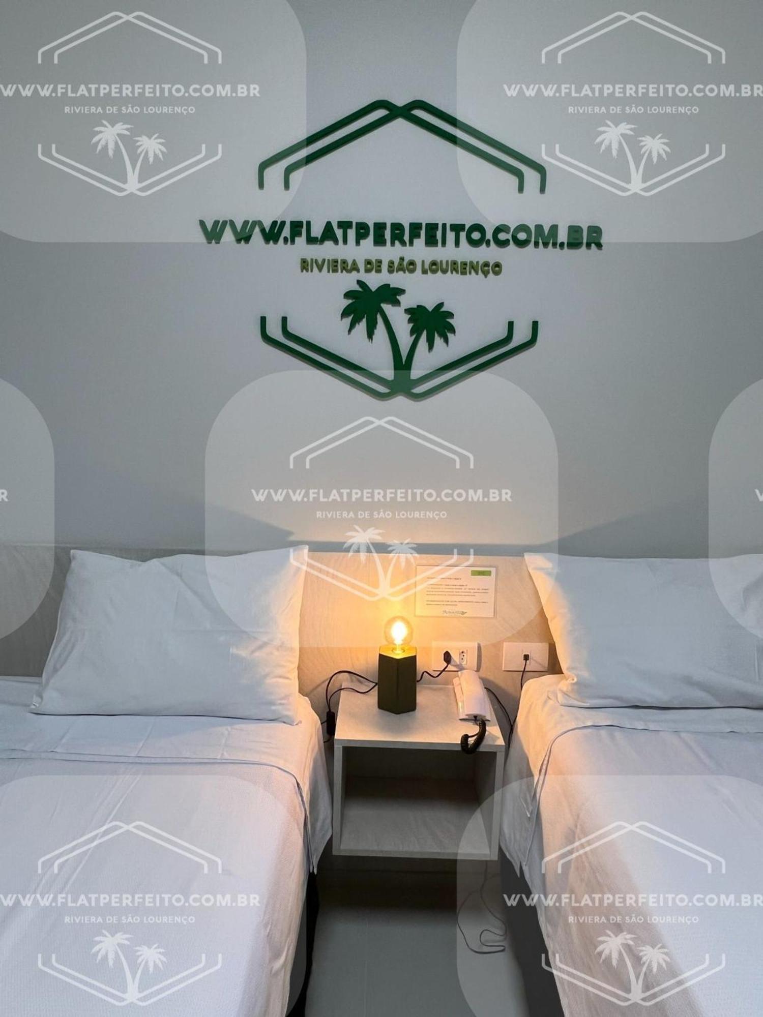 Flat Perfeito Flat Amarilis Em Riviera Sao Lourenco Com Cafe Da Manha E Enxoval Completo Toalhas Praia E Piscina Com Trocas 리비에라 지 상로렌수 외부 사진